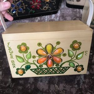 Vintage Flower Box by Enid Collins box bag